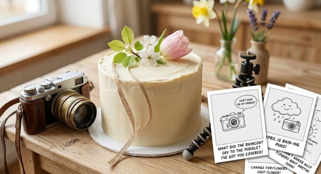 April Puns Captions 