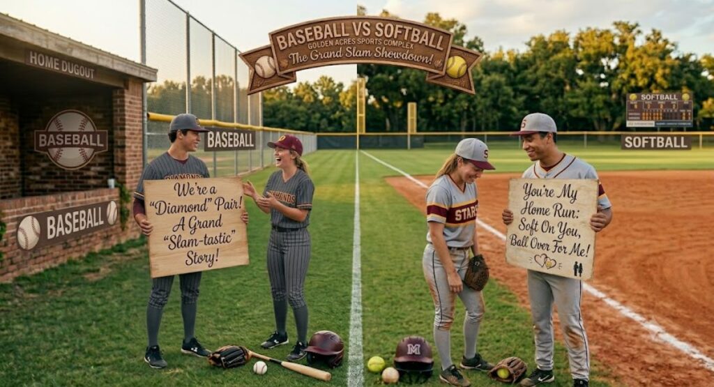 Baseball vs Softball Puns