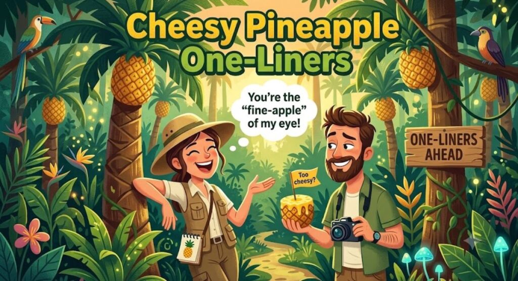 Cheesy Pineapple One-Liners