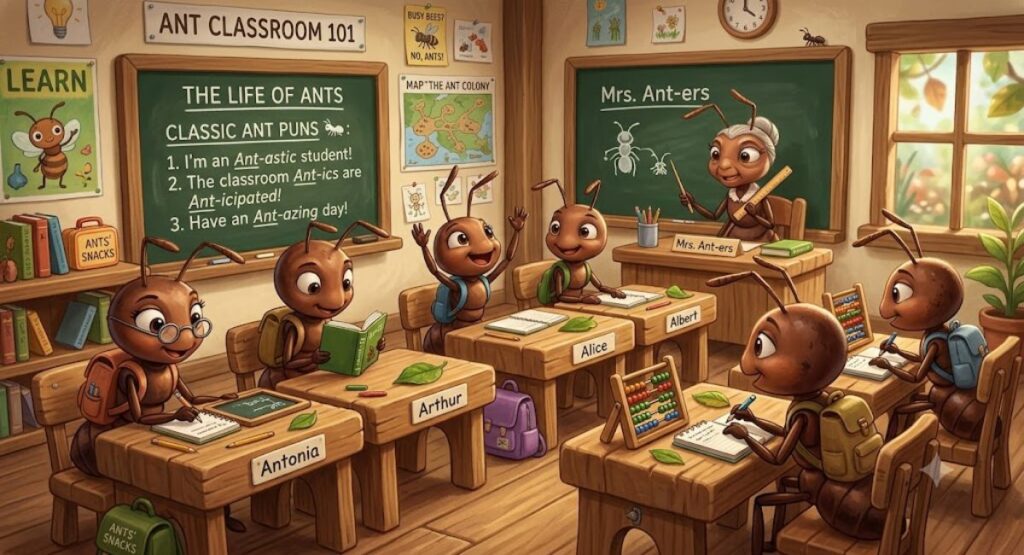 Classic Ant Puns 