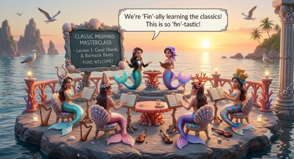 Classic Mermaid Puns