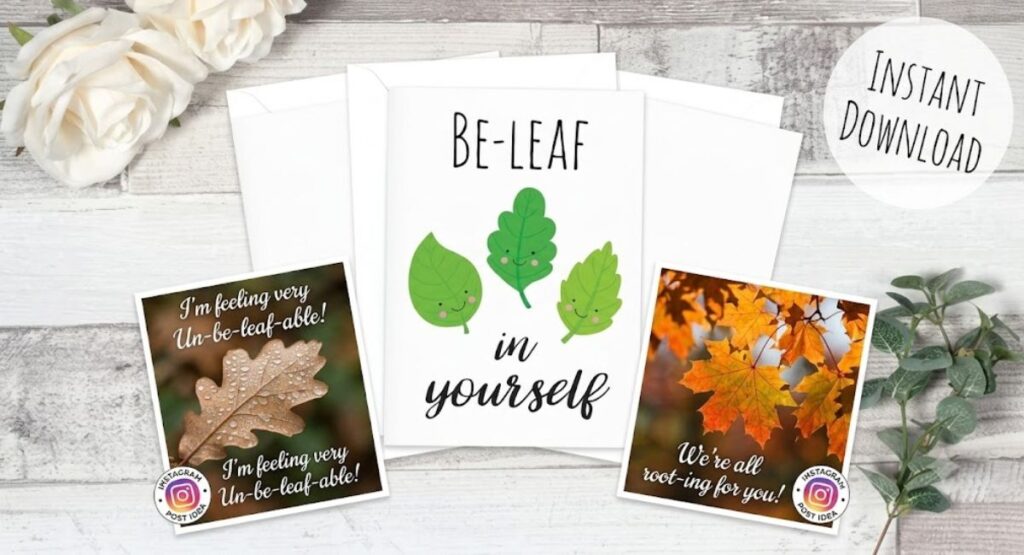 Leaf Puns for Instagram