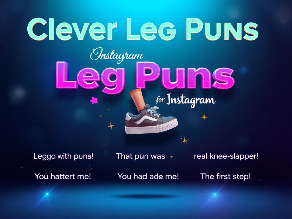 Leg Puns for Instagram