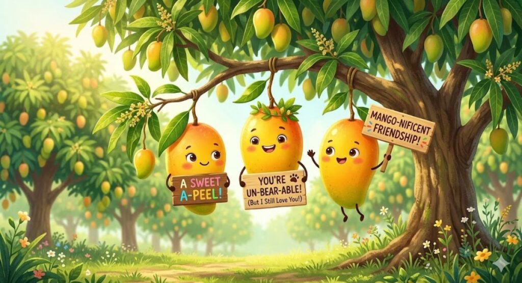 Cute Mango Puns 