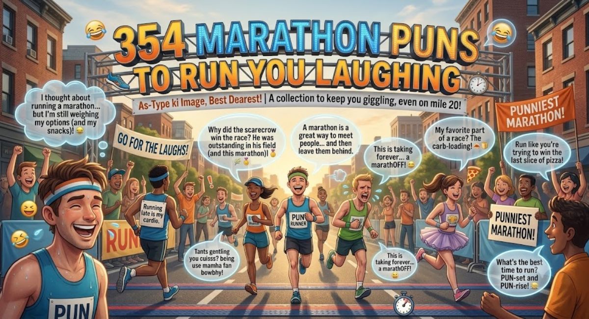Marathon Puns