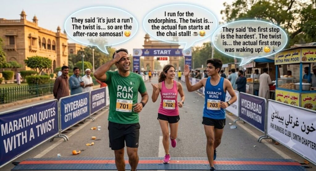 Marathon Quotes with a Twist
