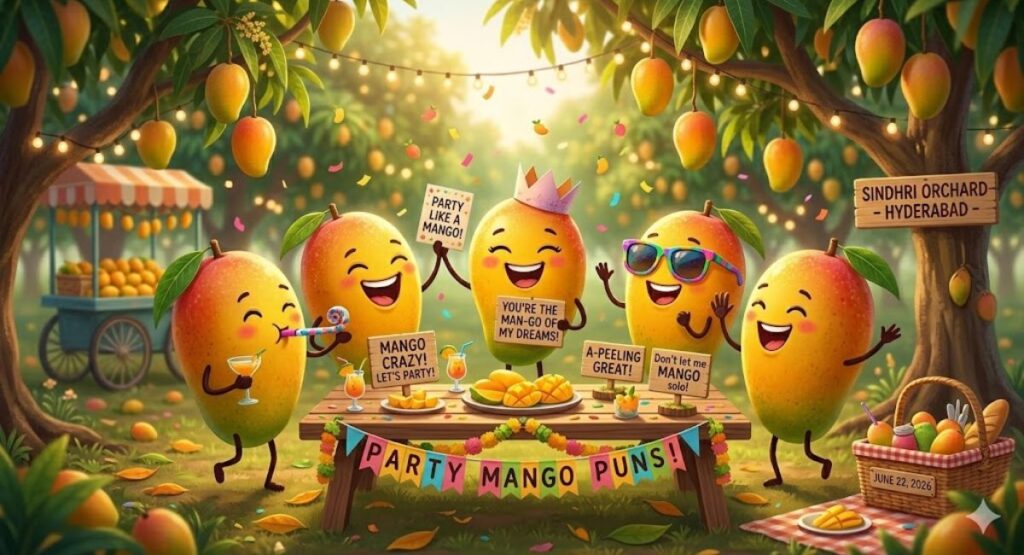 Party Mango Puns