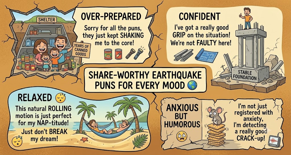 Share-Worthy Earthquake Puns for Every Mood