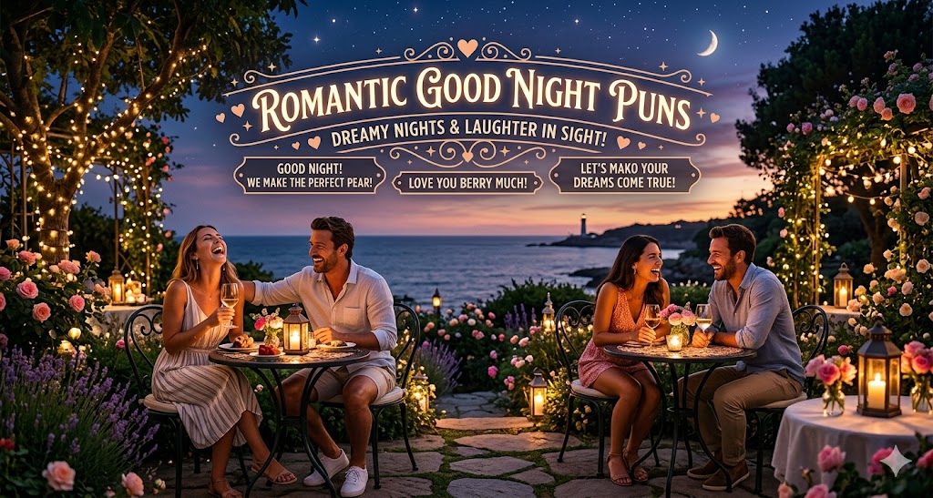 Romantic Good Night Puns