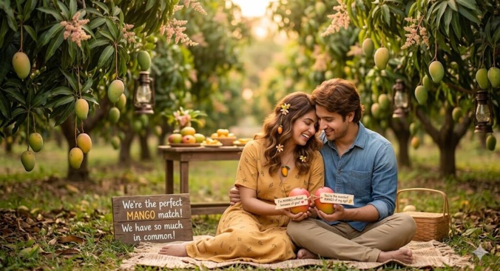  Romantic Mango Puns