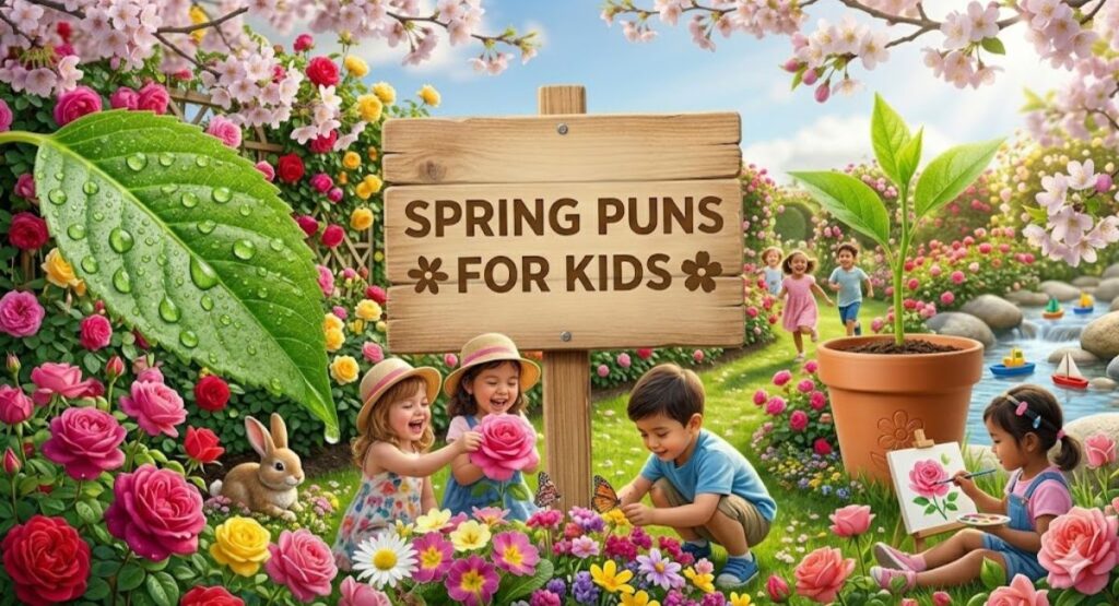 Spring Puns for Kids 