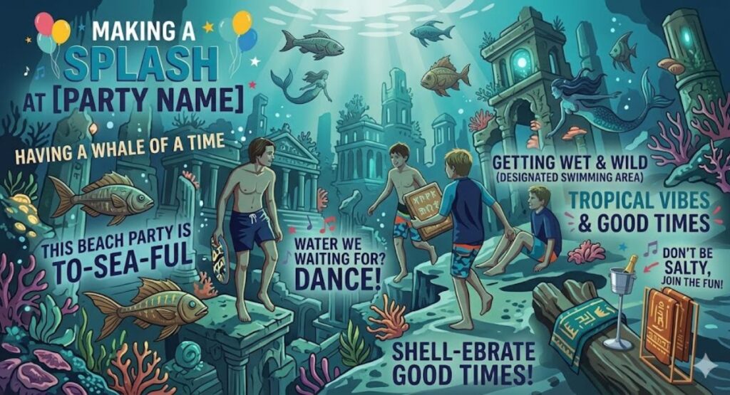 Swimming Puns for Parties & Events 