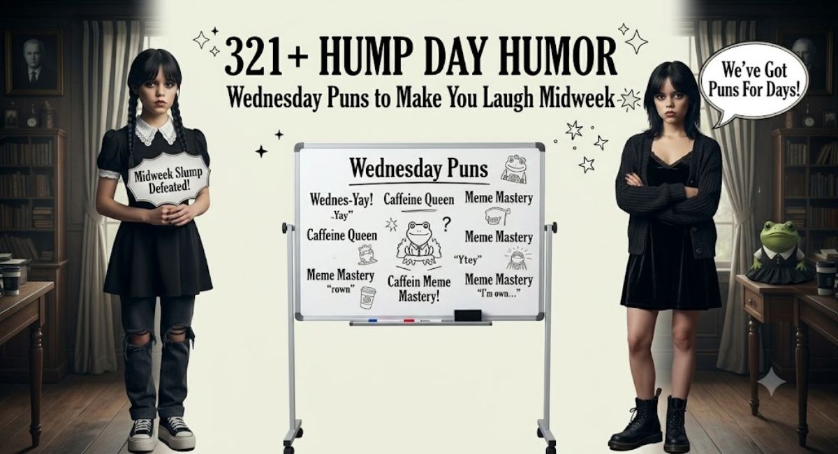 Wednesday Puns