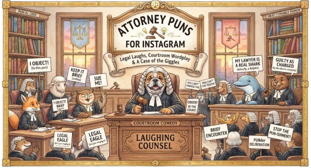 Attorney Puns For Instagram 