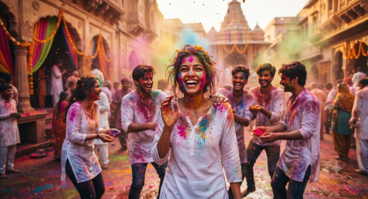 Best Holi Captions