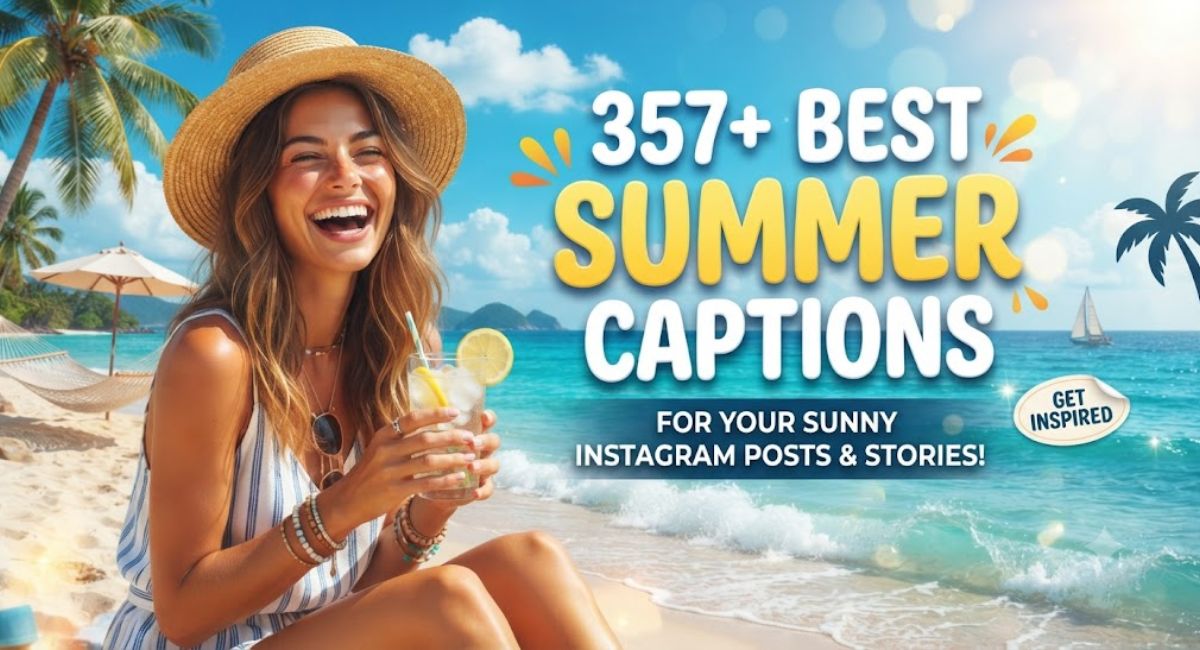 Best Summer Captions
