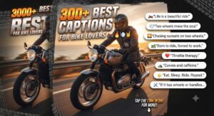 Captions for Bike