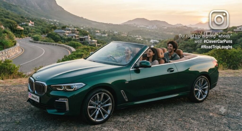 Clever Car Puns for Instagram