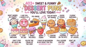 Dessert Puns