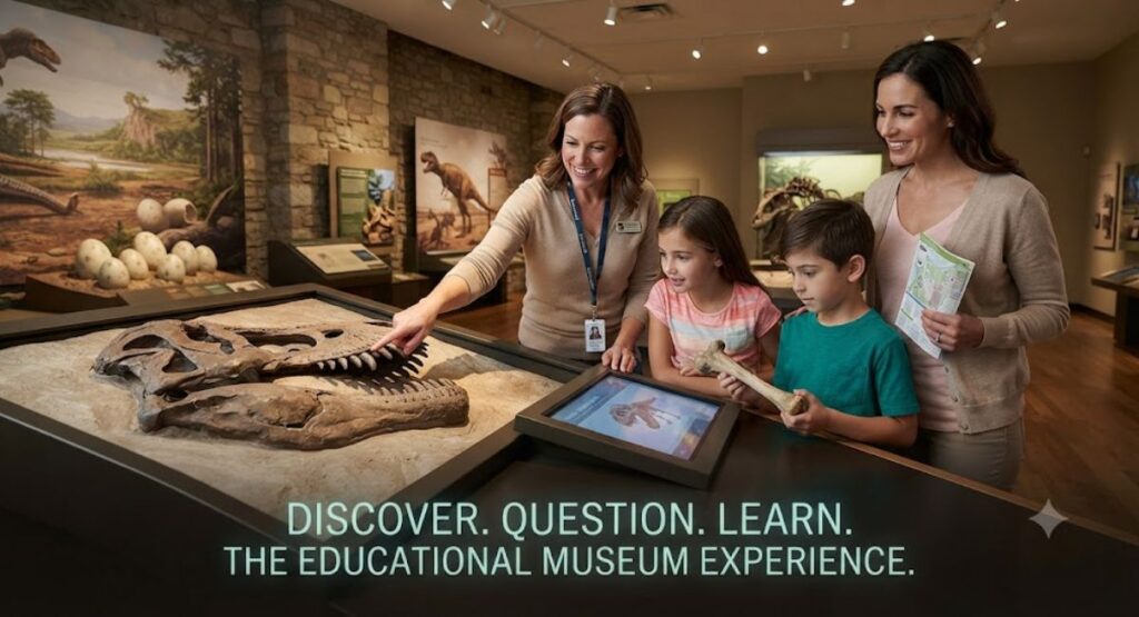 Educational Museum Learning Captions