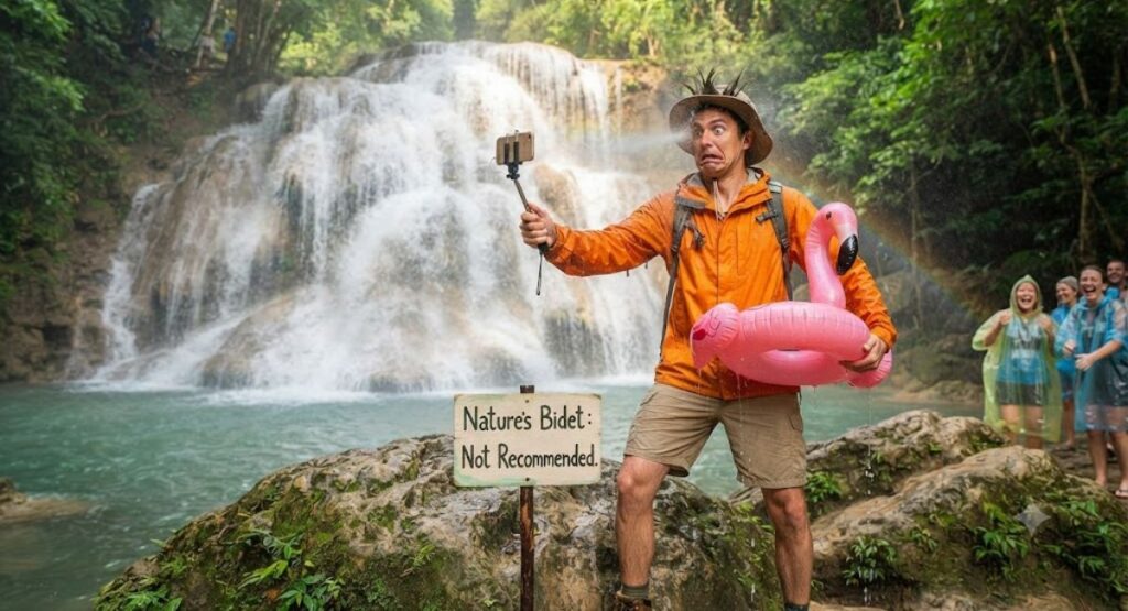 Funny Waterfall Captions for Instagram