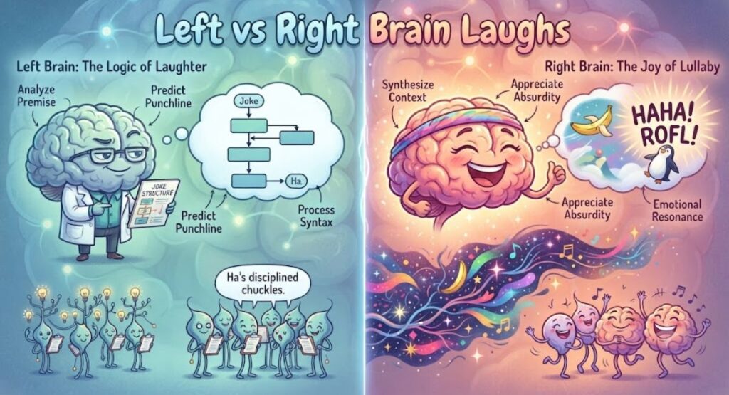 Left vs Right Brain Laughs