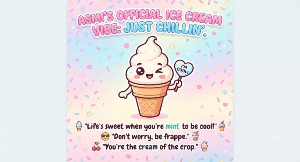 Ice Cream Puns 