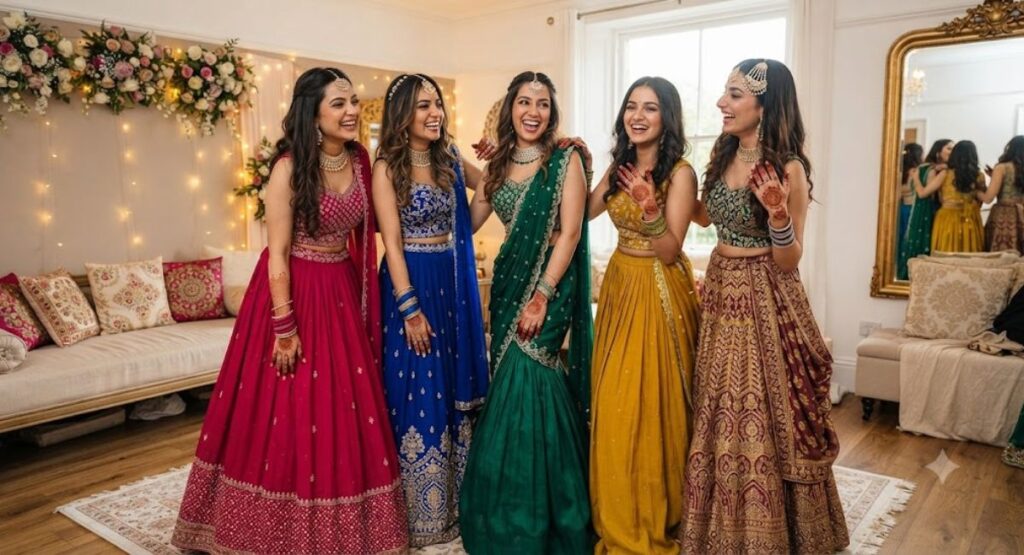 Lehenga Captions for Instagram for Girl 