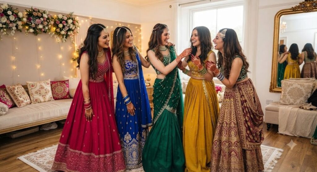 Lehenga Wear Captions For Instagram