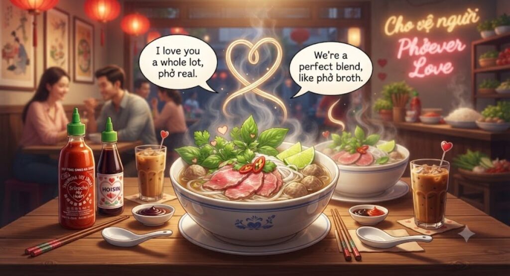 Love & Romance Pho Puns