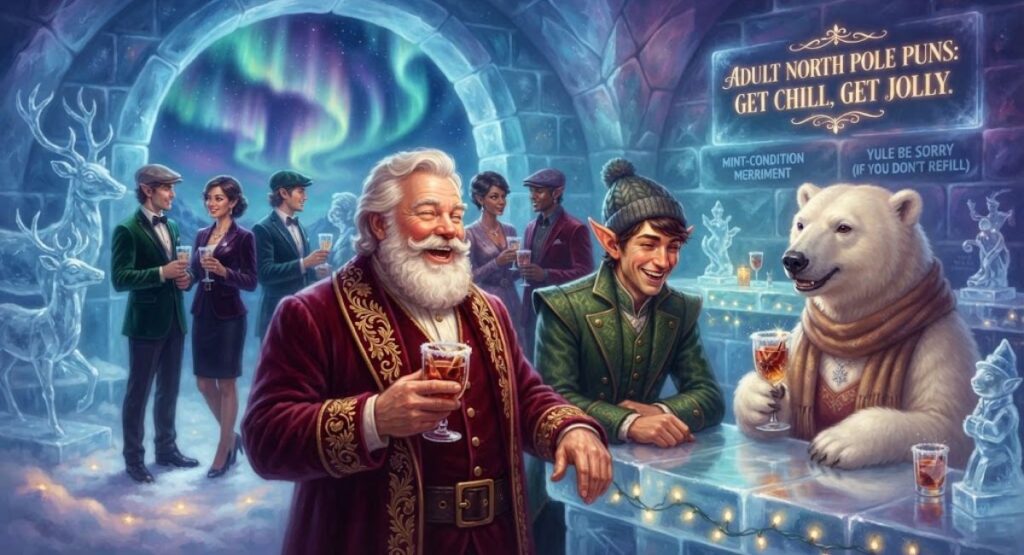 North Pole Puns for Adults