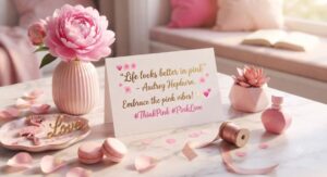 Pink Captions for Instagram