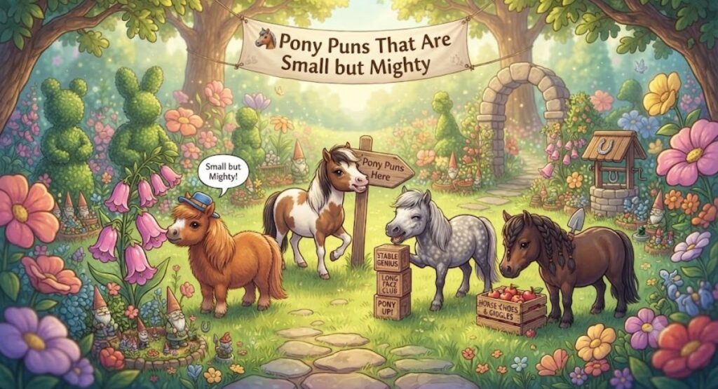 Pony Puns That Are Small but Mighty
