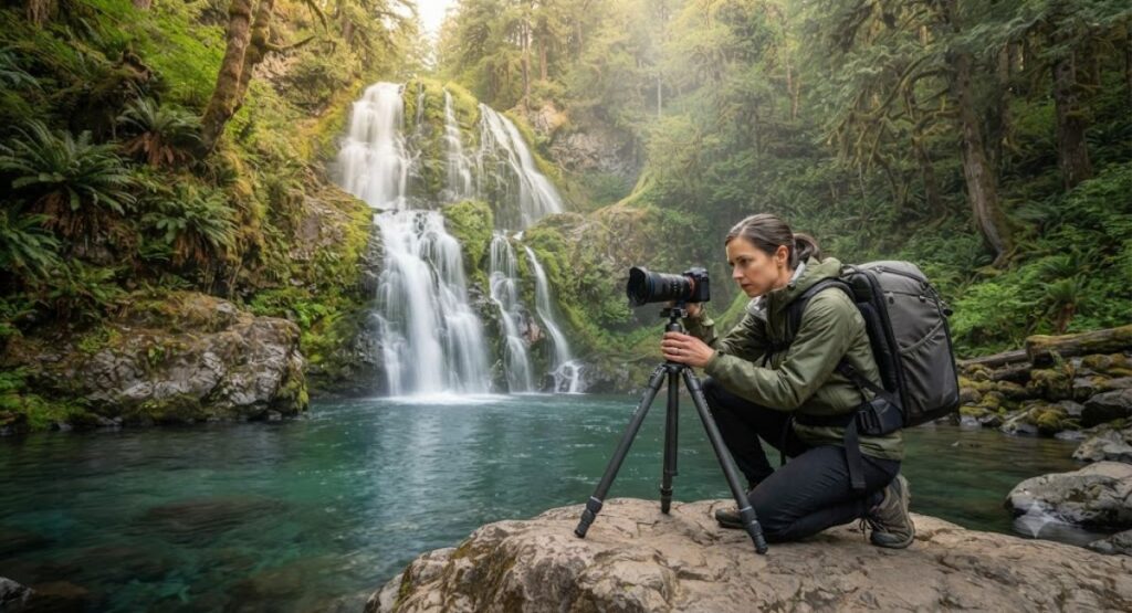 Professional Waterfall Photography Captions
