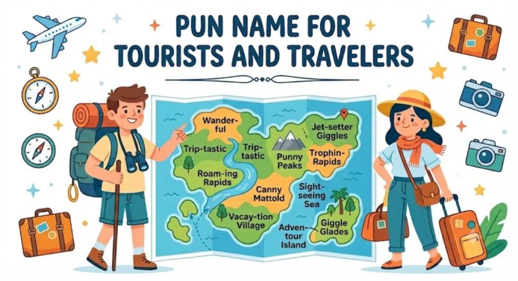 Pun Name for Tourists and Travelers
