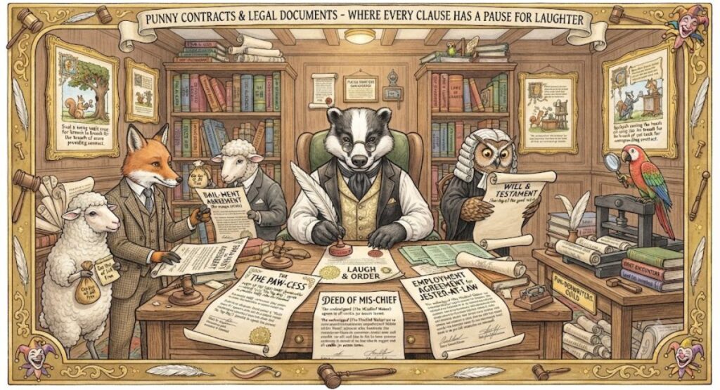 Punny Contracts & Legal Documents