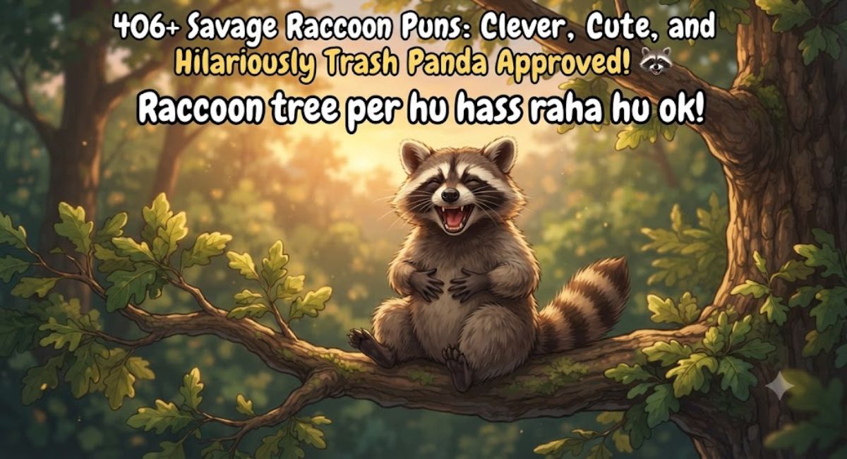 Raccoon Puns