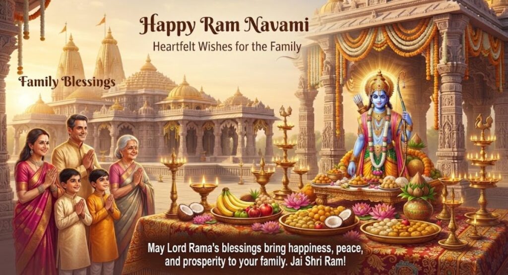 Ram Navami Wishes for Family in Hind