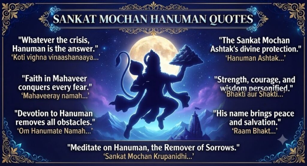 Sankat Mochan Hanuman Quotes