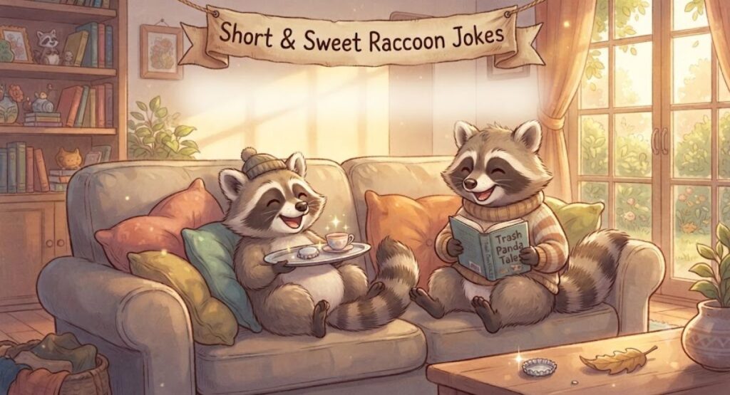 Short & Sweet Raccoon Jokes