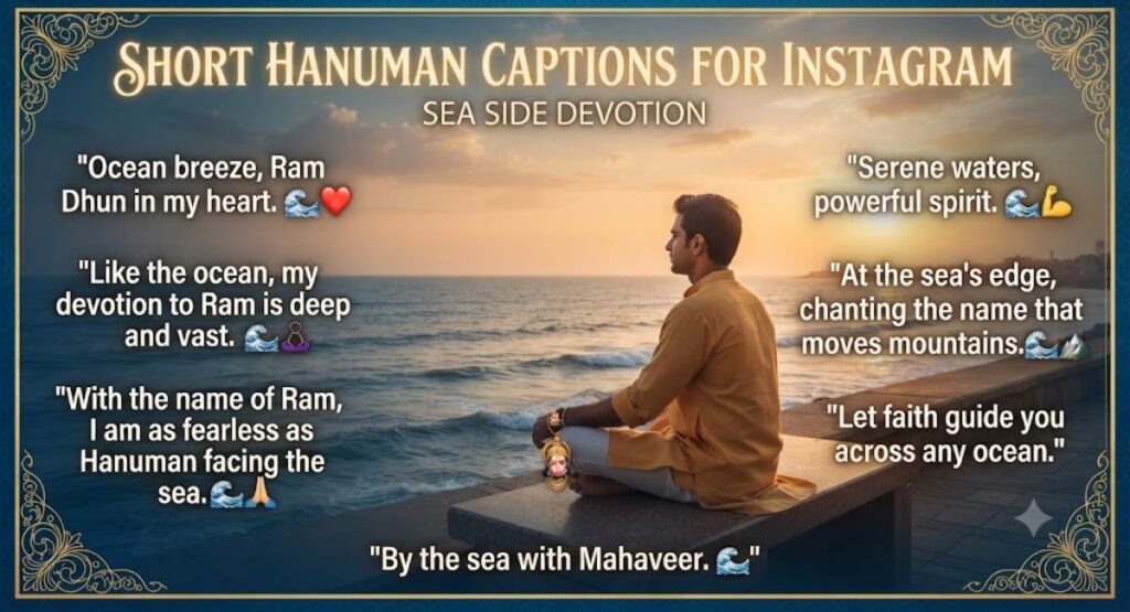 Short Hanuman Captions for Instagram 