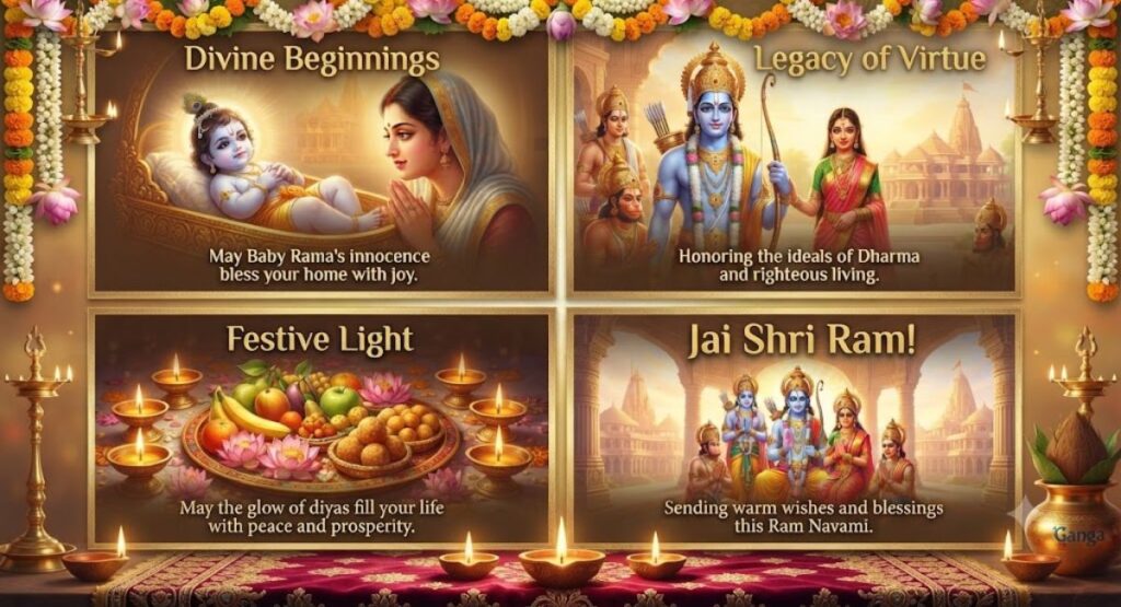 Short Ram Navami Messages for Social Media