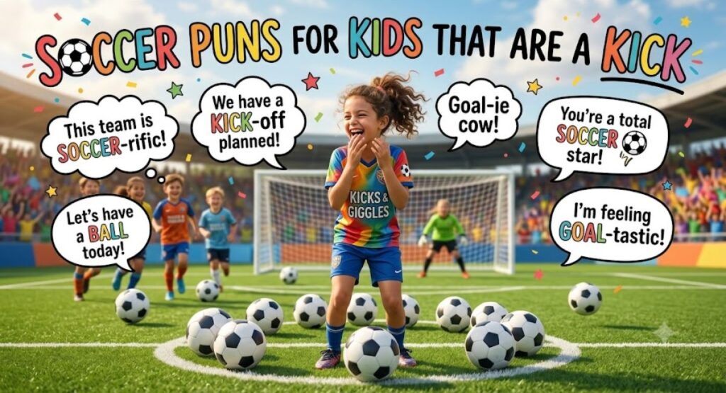 Soccer Puns for Kids That Are a Kick