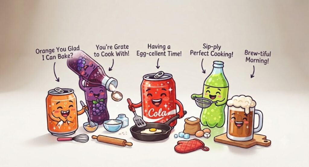 Soda Puns Captions