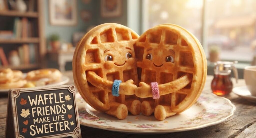 Waffle Friendship Puns