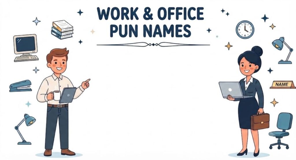 Work & Office Pun Names