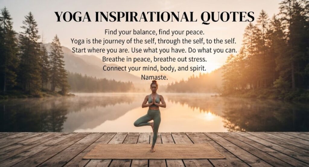 Yoga Inspirational Quotes