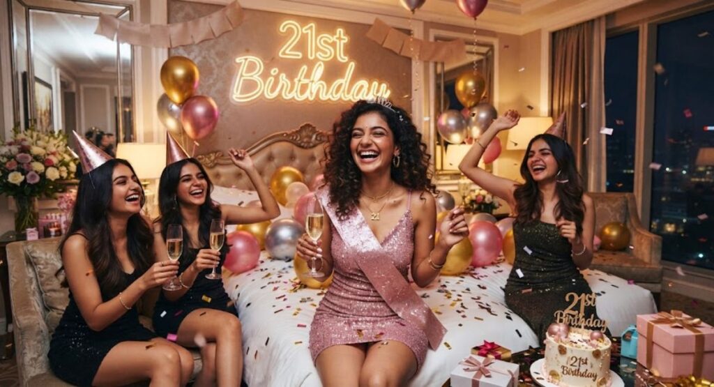 21st Birthday Captions for Girls