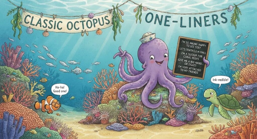 Classic Octopus One-Liners