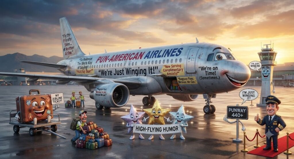 Airline Marketing Slogans (Parody)